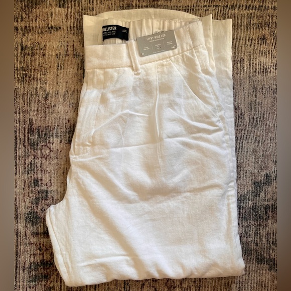 Hollister linen wide leg pants - Picture 4 of 7